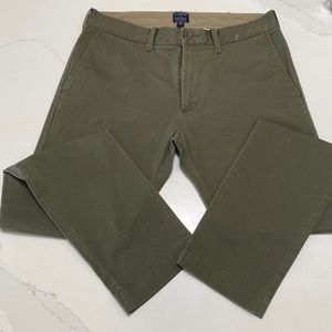 J.Crew Olive Flex Driggs 31x32